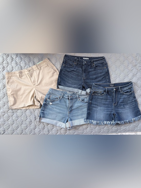 Judy Blue Pants - Lot of 4- Judy Blue, Sonoma, Magellan shorts- sz 10